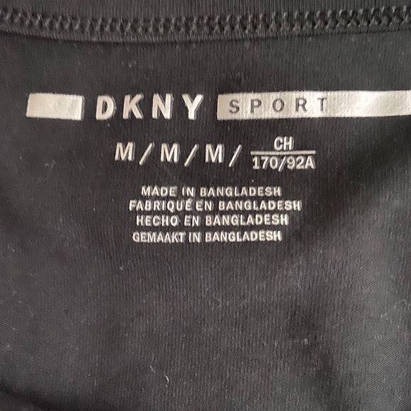 DKNY Cotton Logo T-shirt Dress - Picture 3 of 3
